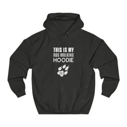 dog walking hoodie