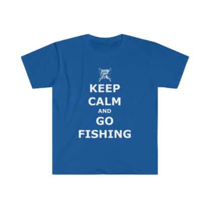 Men's Angling T-shirt's - Keep Calm And Go Fishing