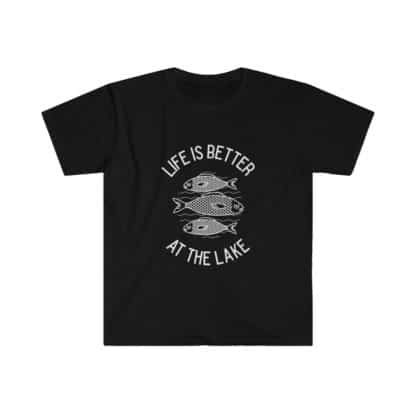 Life Is Better At The Lake Shirt Fishing Gift